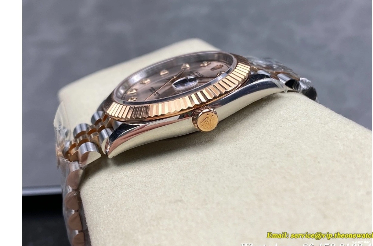 RG Datejust SS ARF 126331 SH3235(Tungsten Heavy 41mm Jub Version) Champagne Dia 0312